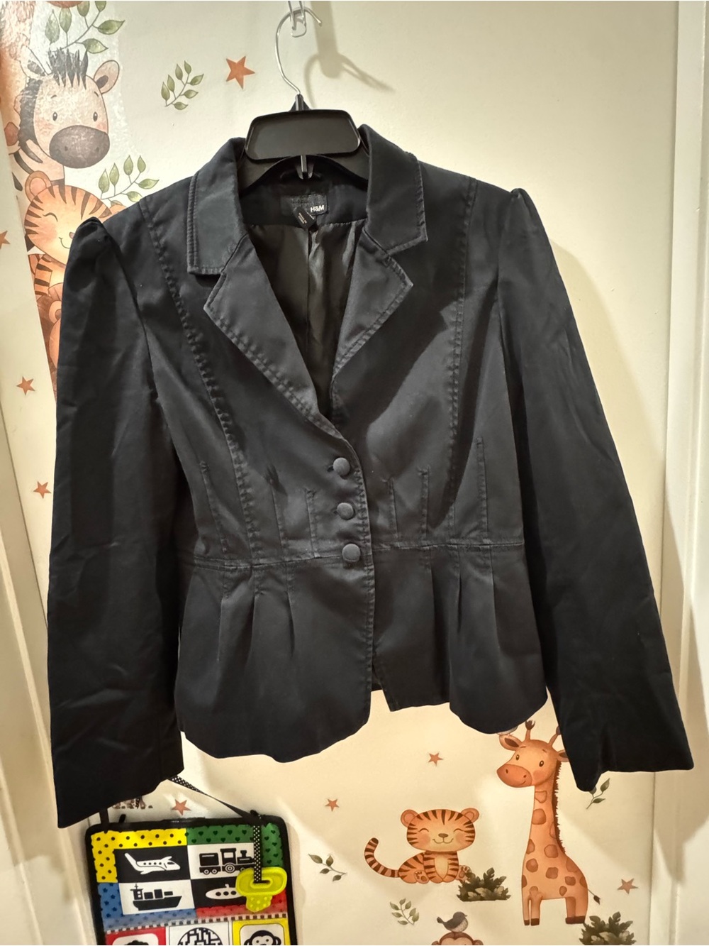 H & M Black Women's Tailored Blazer Jacket